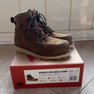 Brunt - Marin Unlined Comp toe boot